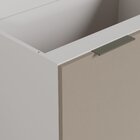 Balcão Pia 120cm Sem Tampo Sem Rodapé Puxador 150cm Ipanema C