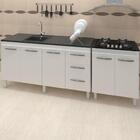 Balcao Pia 160cm E Cooktop 4 Bocas Mobbs