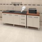 Balcao Pia 160cm E Multiuso 2 Portas 70cm Mobbs