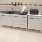 Balcao Pia 160cm E Multiuso 2 Portas 70cm Mobbs