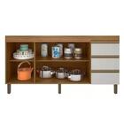 Balcão Pia 6200 Sem Tampo 159 Cm 3 Pt 3 Gv Plla