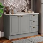 Balcao Pia Com Tampo 120 Cm C353 Americana Henn