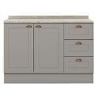 Balcao Pia Com Tampo 120 Cm C353 Americana Henn