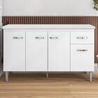 Balcão Pia Gabriela 150cm Com Tampo Mdp - Ajl Móveis