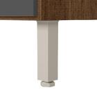 Balcão Pia Loá 2 Portas E 3 Gavetas Com Tampo Mdp - Nicioli