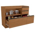 Balcao Pia Sem Tampo 1p 4g 120 Cm Maxxi G746 Kappesberg