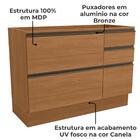 Balcao Pia Sem Tampo 1p 4g 120 Cm Maxxi G746 Kappesberg