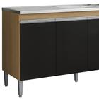 Balcao Pia Sem Tampo 3 Pt 3 G 155 Cm Andreia Reajl Moveis