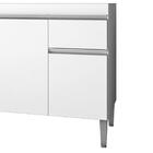 Balcão Pia Tatiane 118cm 3 Portas Sem Tampo - Ajl Móveis