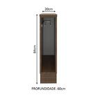 Balcão Porta-pano 20 X 60 Cm Para Cozinhas Madesa Lux, Glamy,