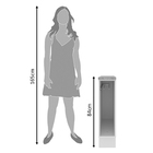 Balcão Porta Pano Madesa Glamy - Branco