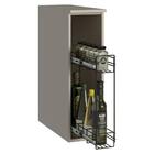 Balcão Porta-temperos 20 Cm Suspenso Crema Nice Madesa