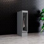 Balcão Porta Toalha Americana Cinza