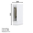 Balcão Porta Toalha Americana Com Tampo - Móveis Henn