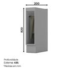 Balcão Porta Toalha Americana Com Tampo - Móveis Henn