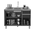 Balcão Premium 1.20 Freijó/verde - Vitamov