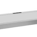 Balcão Recepção 120cm Alto Escritório Marrom Fresno