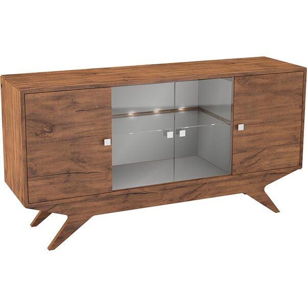 Balcão Retrô Com Luminária Led Tb290 - Dalla Costa - Nobre