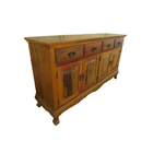 Balcão Rústico Átila Em Madeira De Demolição - Cód 2403