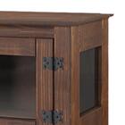 Balcão Rústico Com Cristaleira Torre Alta Imbuia D120vl D161v