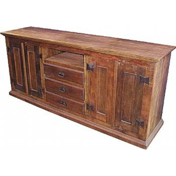 Balcão Rústico Eifel Em Madeira Demolição - Cód 84