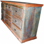 Balcão Rústico Nebraska Em Madeira Demolição - Cód 407