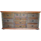 Balcão Rústico Nebraska Em Madeira Demolição - Cód 407