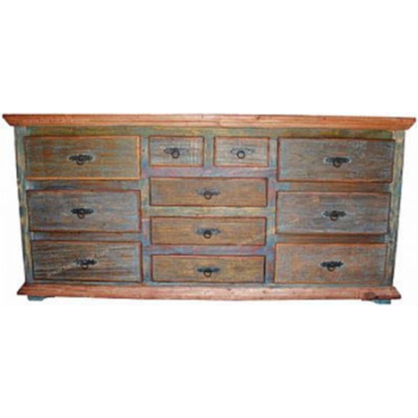 Balcão Rústico Nebraska Em Madeira Demolição - Cód 407