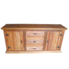 Balcão Rústico New Em Madeira De Demolição - Cód 362