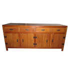 Balcao Rústico Noruega Em Madeira De Demolição - Cód 1842