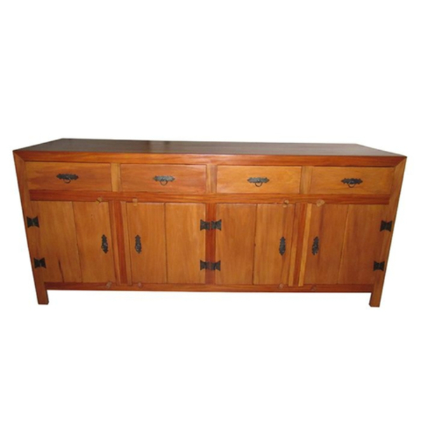 Balcao Rústico Noruega Em Madeira De Demolição - Cód 1842