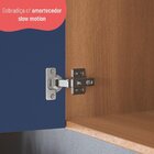 Balcão Sálvia 40cm Com Tampo 1 Porta Azul/freijó