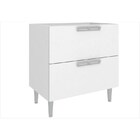 Balcão Sem Tampo Com 02 Portas Basculantes Cz607 Branco - Art