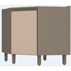 Balcão Sem Tampo De Canto Obliquo Henn