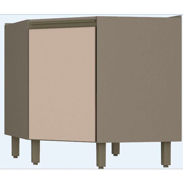 Balcão Sem Tampo De Canto Obliquo Henn