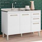 Balcao Sem Tampo Para Pia 120cm 2964x16 Nicioli