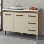 Balcao Sem Tampo Para Pia 120cm 9110 Mobbs