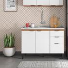 Balcao Sem Tampo Para Pia 120cm 93231 Demobile