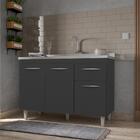 Balcao Sem Tampo Para Pia 120cm 9430 Branco Mobbs