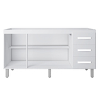 Balcao Sem Tampo Para Pia 150cm 9130 Mobbs