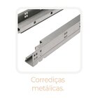 Balcão Sem Tampo Para Pia 3 Portas 1 Gaveta Max Cinza/champag