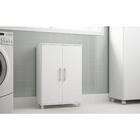 Balcao Servico 2 Portas 1 Prateleira Branco Mdp 15mm