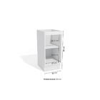 Balcão Suprema 1 Porta Branco/freijó 40cm X 52cm