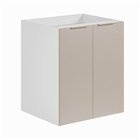 Balcão Suspenso 2 Portas 60cm Sem Tampo Ipanema Cabecasa Made