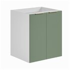 Balcão Suspenso 2 Portas 60cm Sem Tampo Ipanema Cabecasa Made