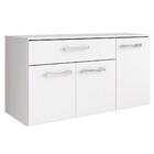 Balcão Suspenso Anita 03 Portas 01 Gaveta Branco - Poquema