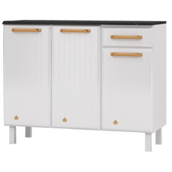 Balcao Telasul Diamante 3 Pts 1 Gv C/ Tampo - 818134-01 - Pc