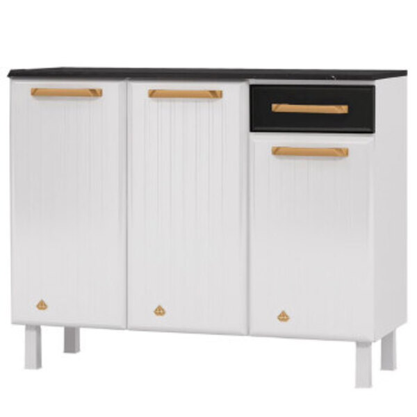 Balcao Telasul Diamante 3 Pts 1 Gv C/ Tampo - 818134-02 - Pc