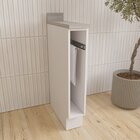 Balcão Toalheiro 15cm Arizona Cabecasa Madeiraoriginals Branco