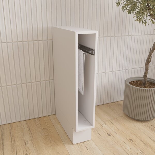 Balcão Toalheiro 15cm Sem Tampo Arizona Cabecasa Madeiraorigi